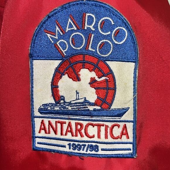 1997/1998 Marco Polo Orient Lines Antarctica Cruise Lines Sailing hooded Jacket - Picture 2 of 10